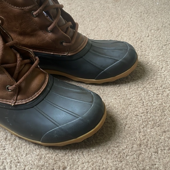 Sperry Kids Brown and Black Boots